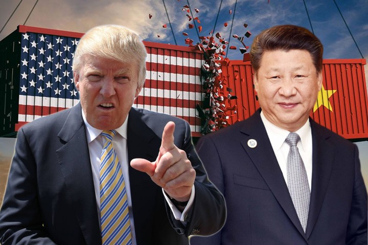 川普与中国的贸易战造成美国从中国的进口量下降了63％，外商对中国的直接投资量也出现了崩溃。 //图片来源：社会主义呼唤报（英国）
