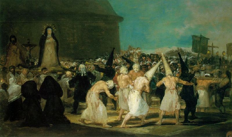 A Procession of Flagellants (c. 1812-14)