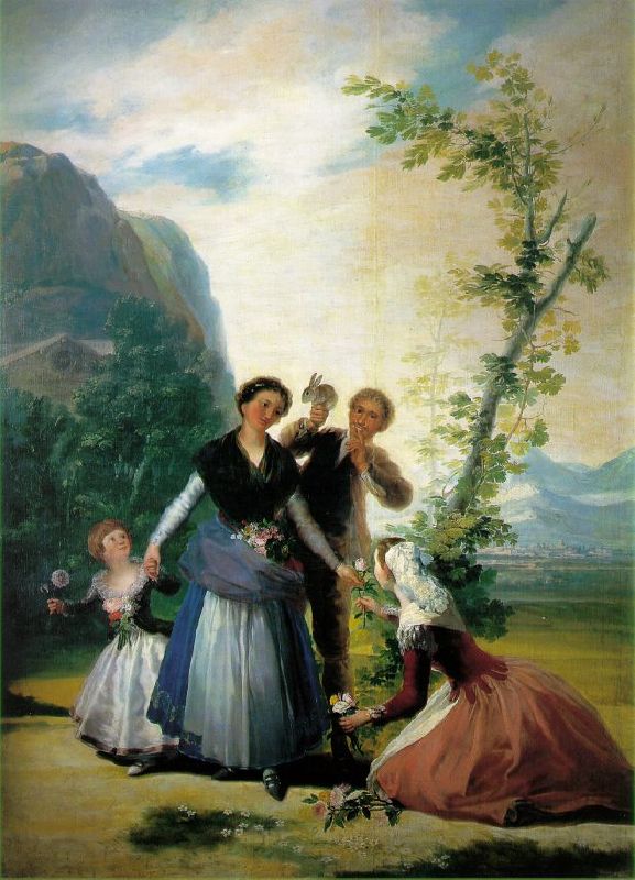 Spring (or The Flower Girls), 1786-7