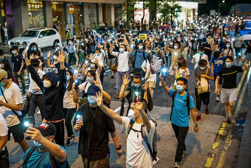 香港劳工阶级握有的力量仍然是巨大的，因为他们仍然可以是造就在全中国推翻中共政权的导火线。 //图片来源：Studio Incendo