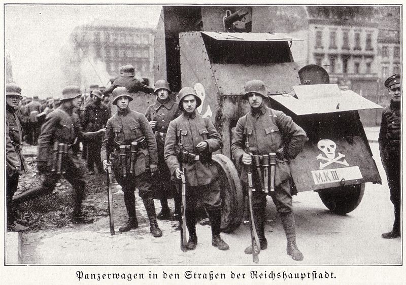 Freikorps in Berlin 1919 Image public domain