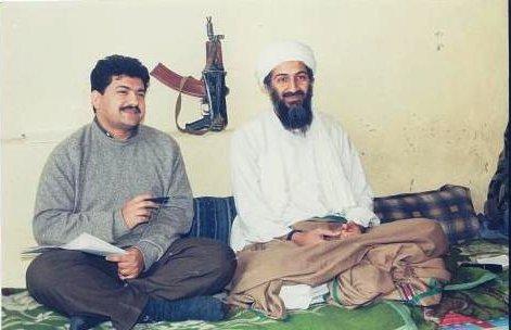 Hamid Mir interviewing Osama bin Laden, 1998