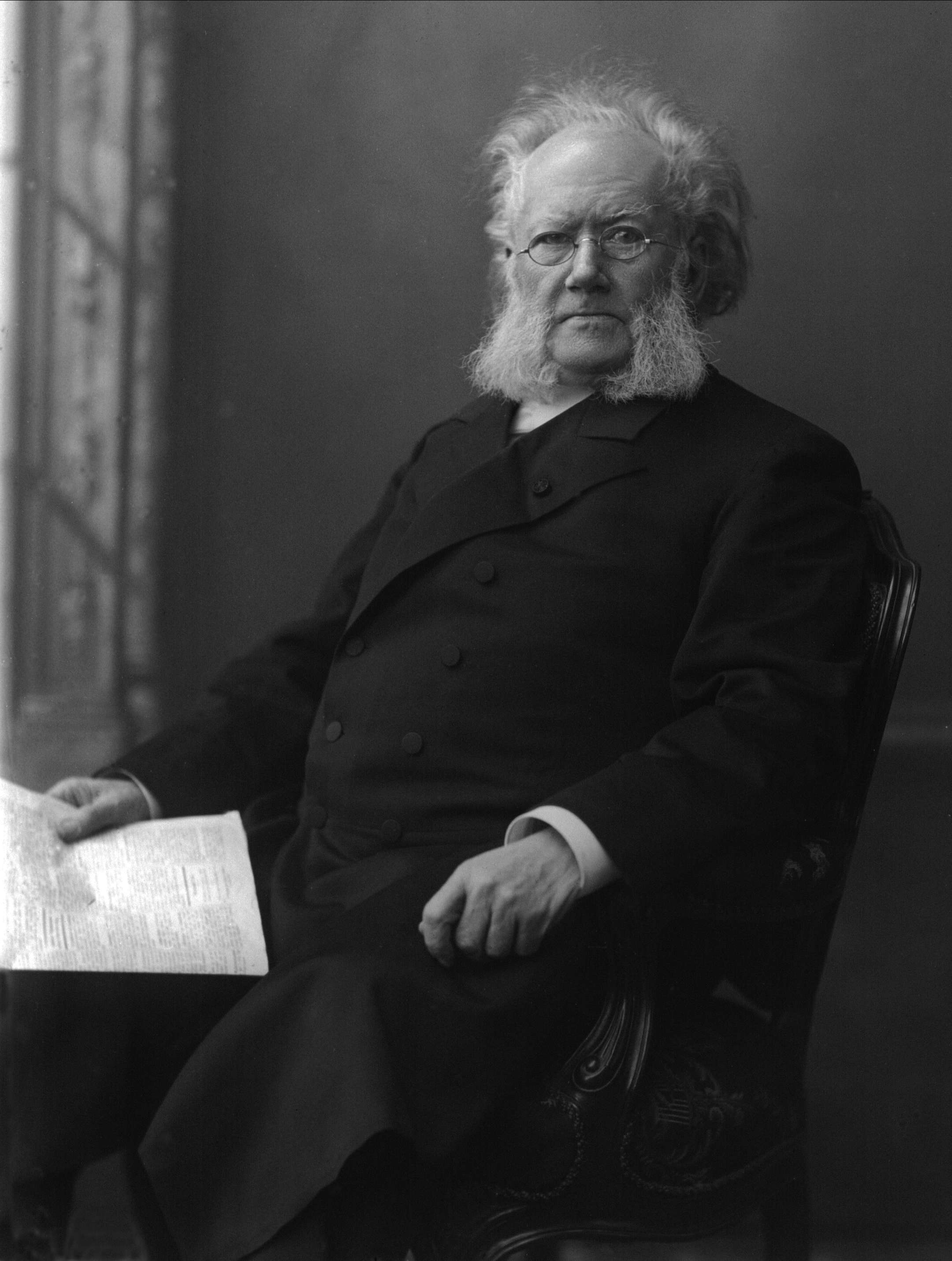 Henrik Ibsen Image public domain