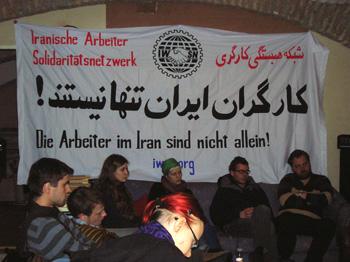 Austrian Marxists organise solidarity event with Iranian workers