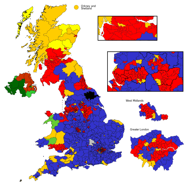 Map Of Britain And Scotland. The results showed Scotland