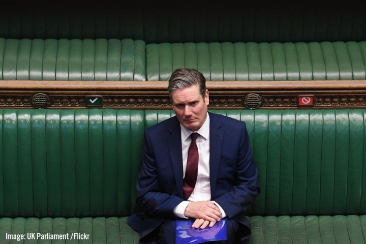 Starmer in parliament Image UK Parliament Flickr