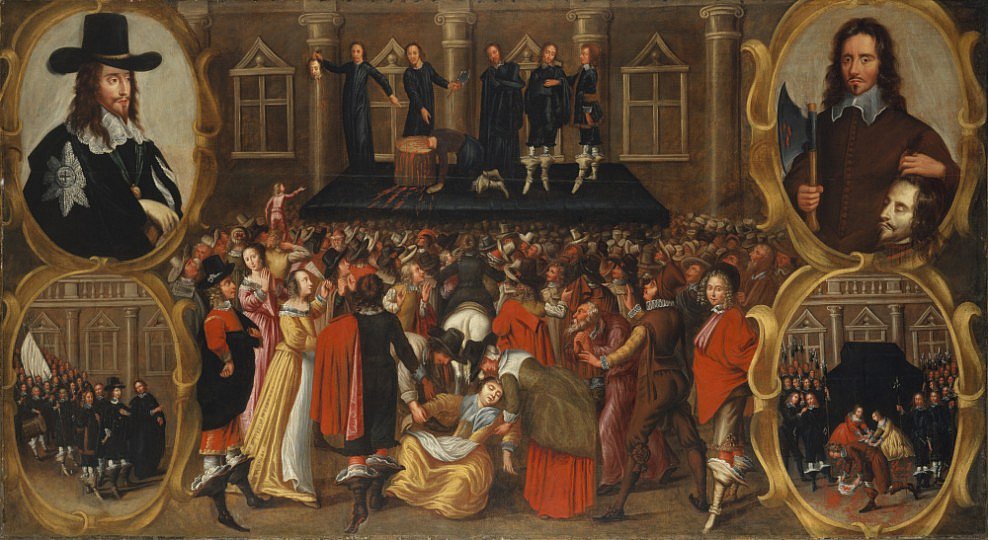 Execution of Charles I Image public domain