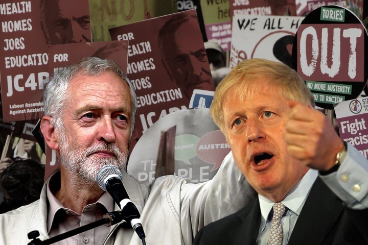 Johnson and Corbyn Image Socialist Appeal