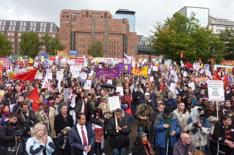 Birmingham rally against the cuts last month. Photo: Geoff Dexter.