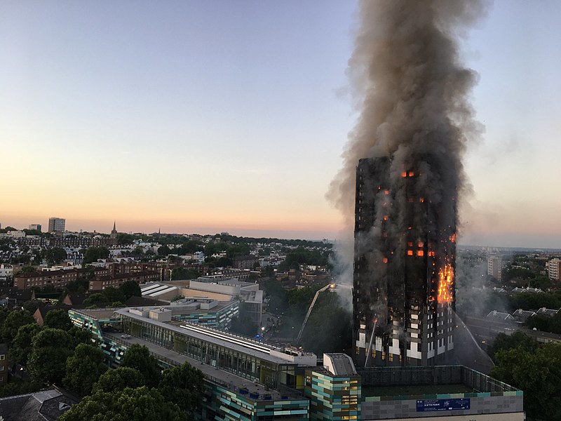 Grenfell Tower fire Image Natalie Oxford