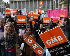 GMB in support of the strike
