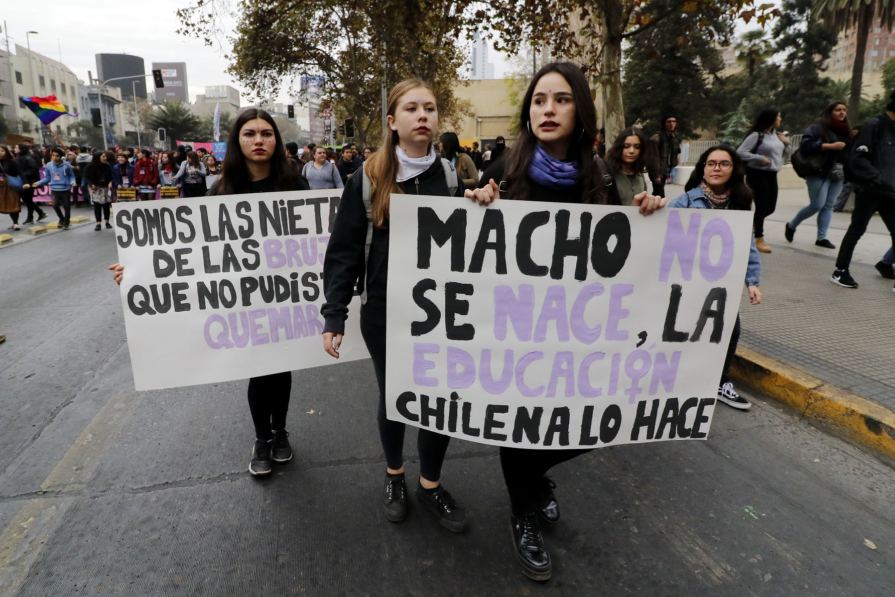 Marcha por educación no sexista. Rodrigo León rodripipe
