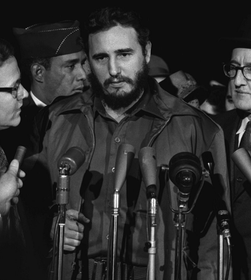 Fidel Castro Washington 1959 Public Domain