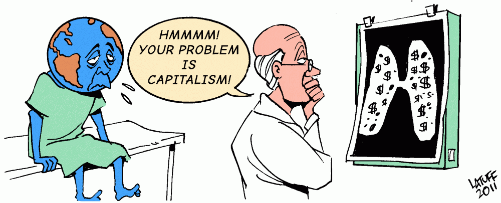 capitalism disease image Latuff