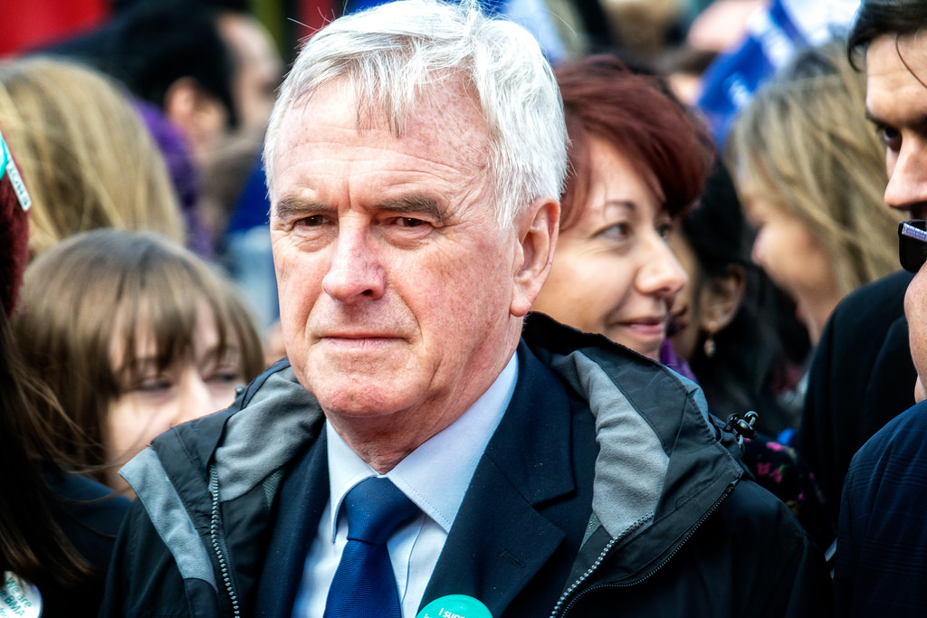 At Davos Labour Shadow Chancellor John McDonnell described capitalism as a rigged economic system Image Flickr Garry Knight