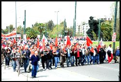 KKE May demonstration. Photo: mediActivista