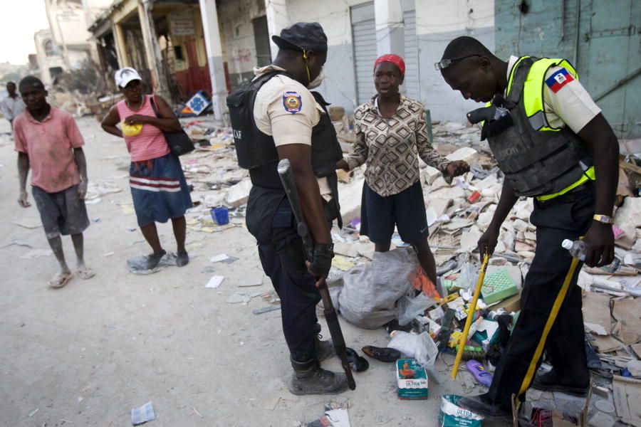 Haiti police Image United Nations Flickr