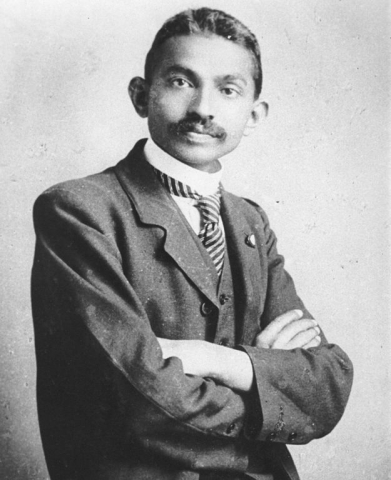 625px Gandhi young