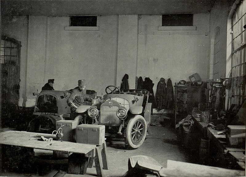 Austrian motor factory Image Austrian public archives