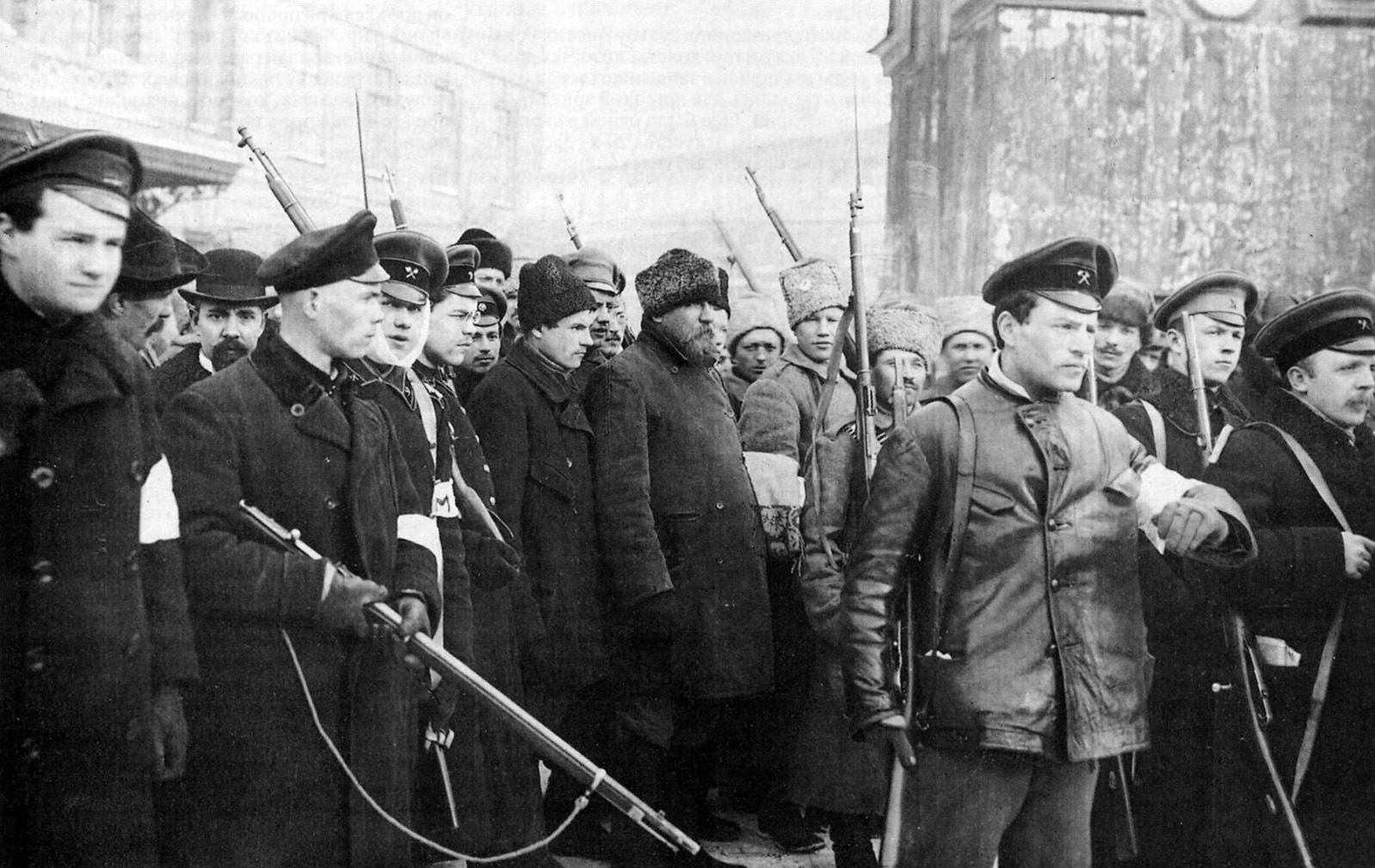 Patrol of the October revolution Image public domain