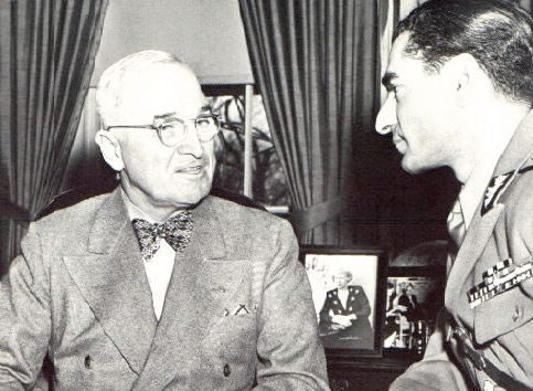 Mohammed Reza Shah and US President Truman in 1949