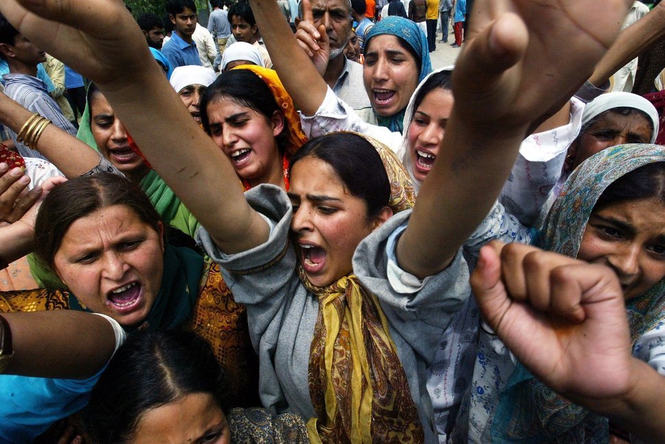 Kashmir Women Protets