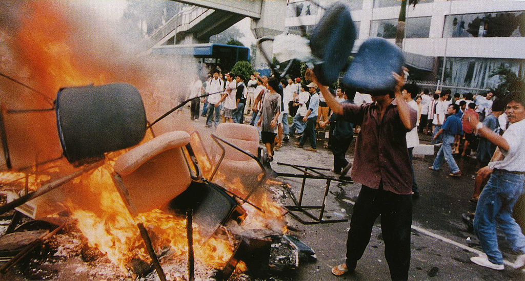 Jakarta riot 14 May 1998 Image Office of the Vice President