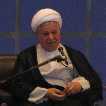 Rafsanjani. Photo by Mesgary.
