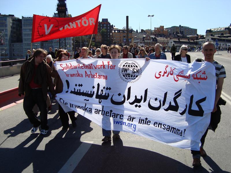 IWSN on May Day in Stockholm