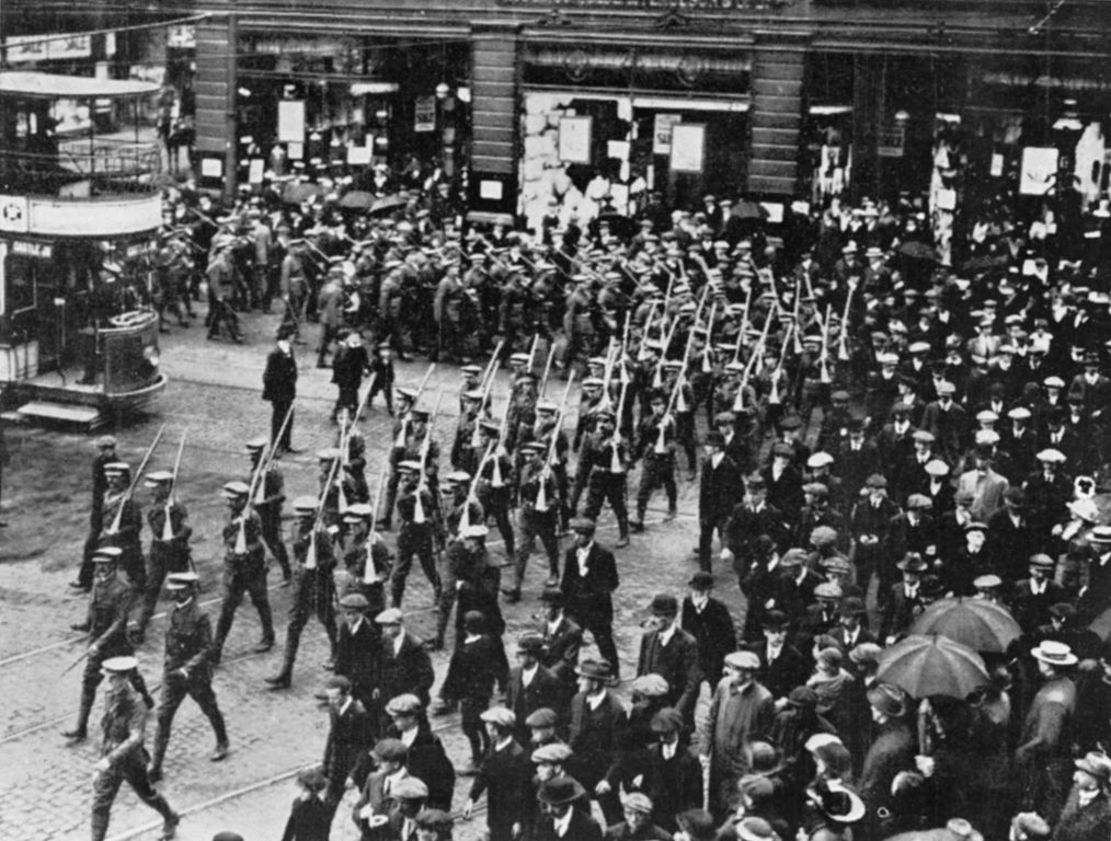 The Ulster Volunteer Force Belfast 1914 Image public domain
