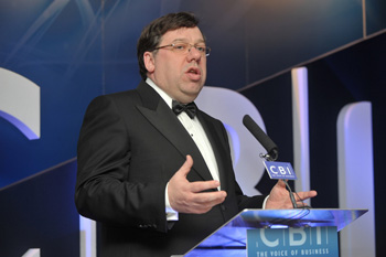 Brian Cowen, Taoiseach (prime minister) of Ireland. Photo by The CBI on flickr.