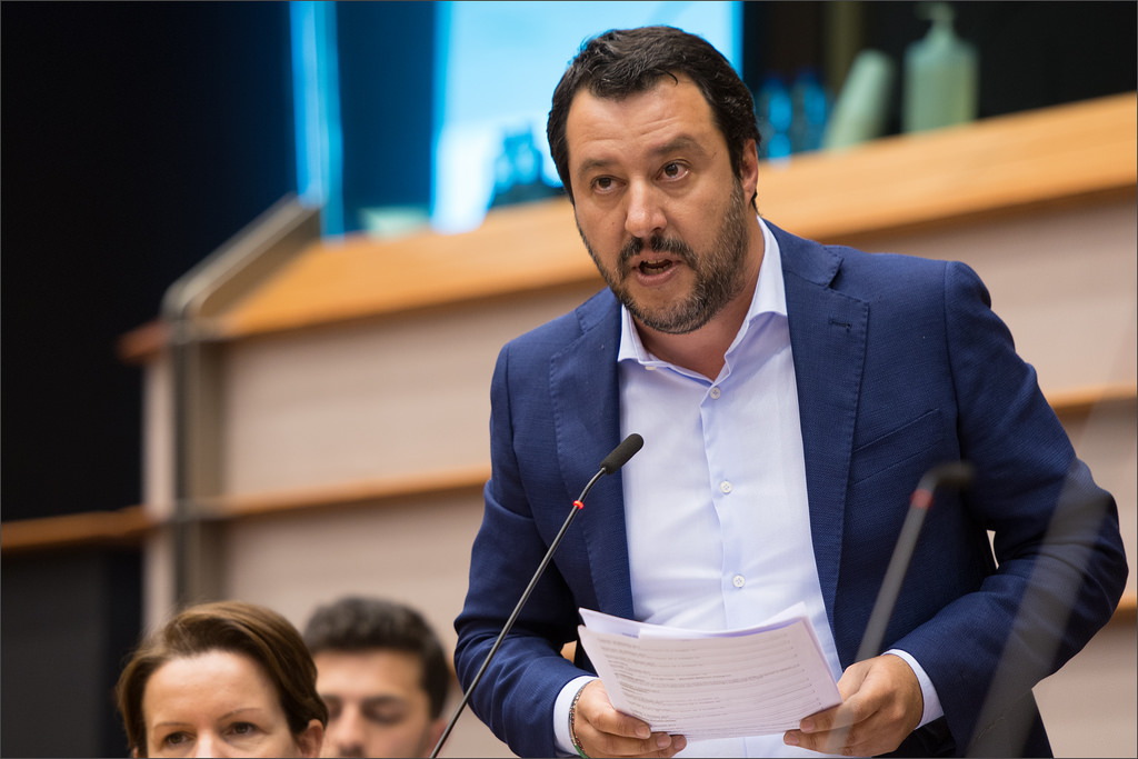 Matteo Salvini Image European Parliament