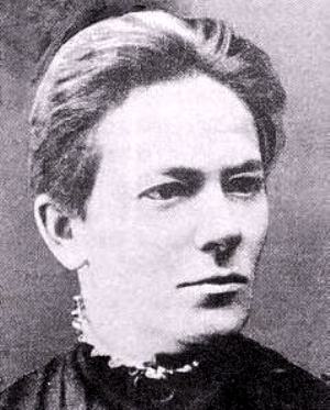 Clara Zetkin (on the picture) and Rosa Luxemburg argued for a general strike to achieve the right to vote for women and men but they were blocked by the reformists. 