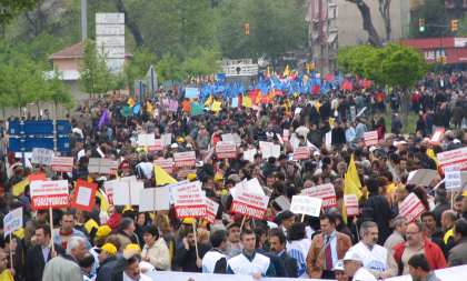 May Day in Turkey