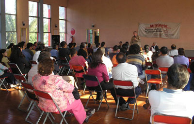 Second successful public meeting in Puebla (Mexico)