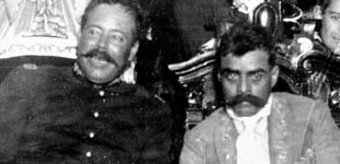 Pancho Villa and Emiliano Zapata