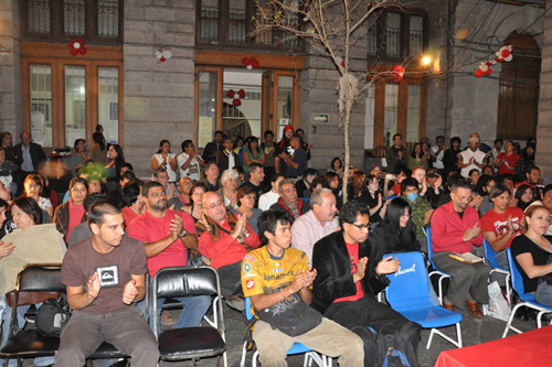 Enthusiastic launch of 'Reformism or revolution' in Mexico