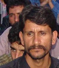 Amjad Shahswar, one of the injured comrades