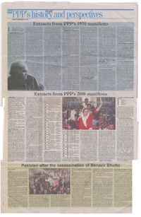 The Post - Lahore, page B-8, December 30th, 2008