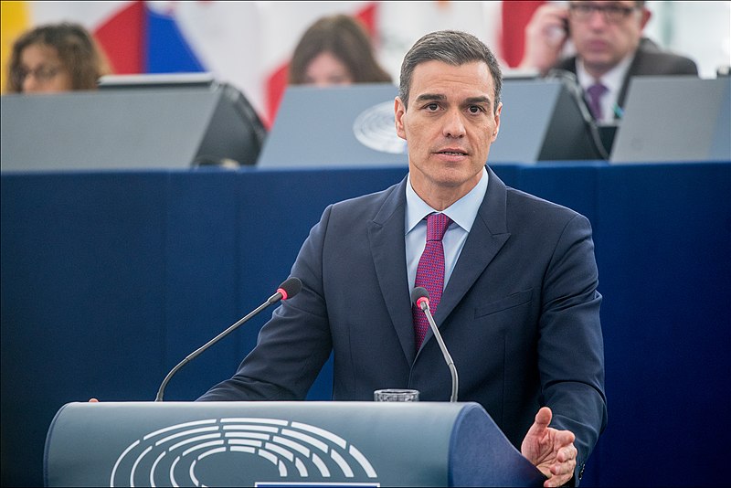Pedro Sanchez Image European Parliament