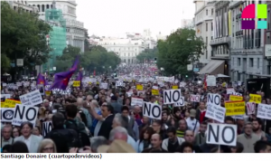 Protest - Santiago Donaire cuartopodervideos