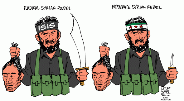 radical and moderate syrian rebels middle east monitor