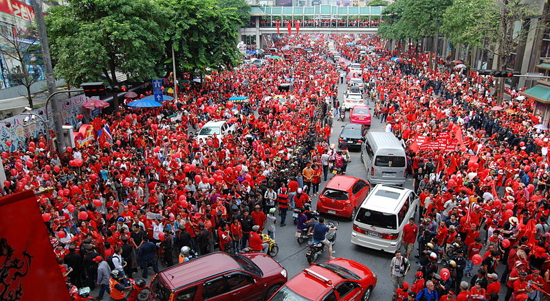 Red shirts Image Takeaway