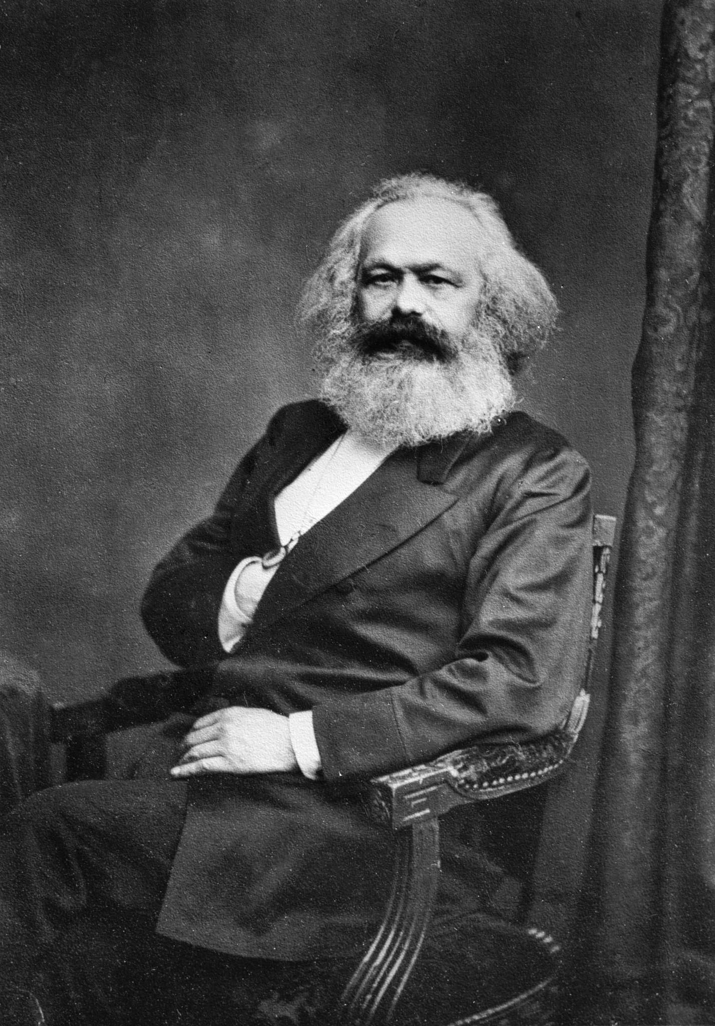 UNSPECIFIED - CIRCA 1865:  Karl Marx (1818-1883), philosopher and German politician.  (Photo by Roger Viollet Collection/Getty Images)