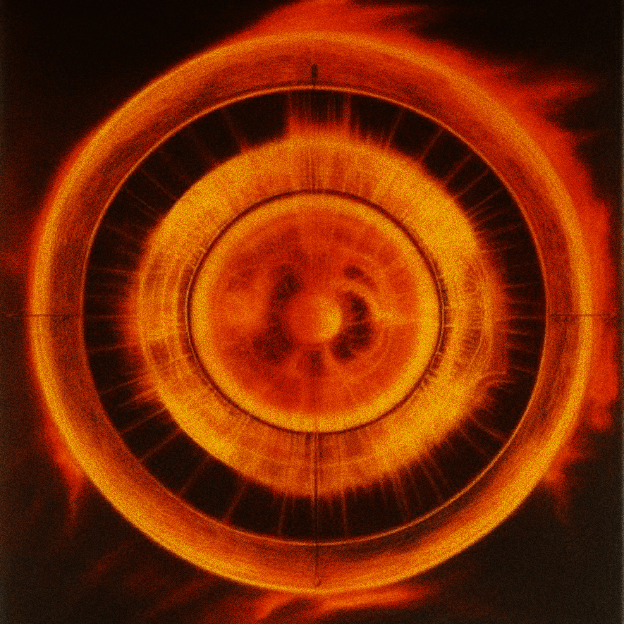 以达文西的画风秒回核反应炉。//图片来源：作者以Stable Diffusion v2自制