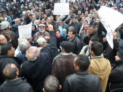 5 February, rally for trade union democracy, Tunis. Source: intal.be
