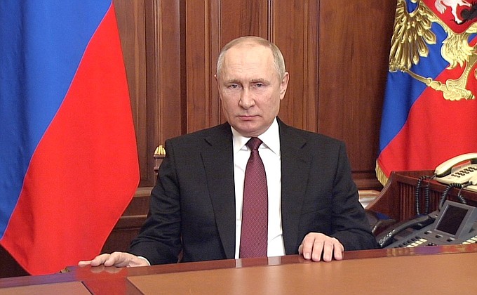صورة خطاب بوتين kremlin.ru