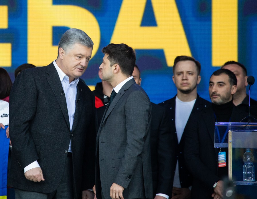 Debates of Petro Poroshenko and Vladimir Zelensky Image Presidential Administration of Ukraine