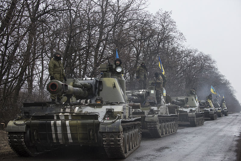 Tanks in Eastern Ukraine Image public domain