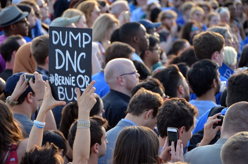 Dump DNC Bernie or Bust Rally Image Adam Fagen